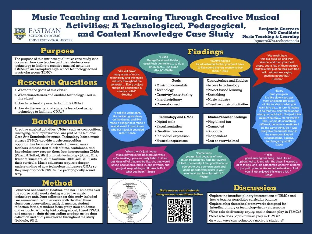 Dissertation poster presented at SMTE